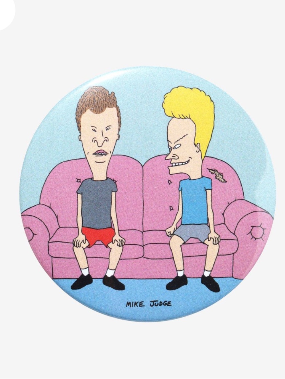 🔥10/$15 Beavis and Butt-Head Button Pin 3 inches